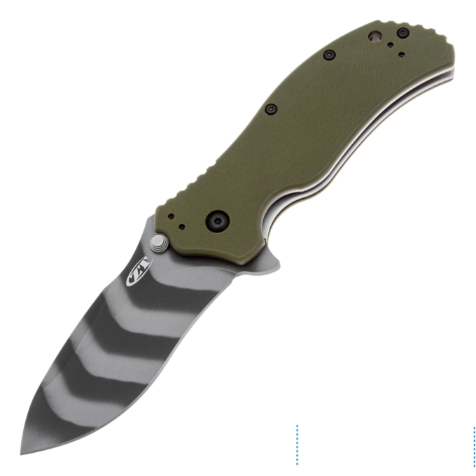 Нож складной ZERO TOLERANCE TIGER STRIPE 0350OLTS K0350OLTS